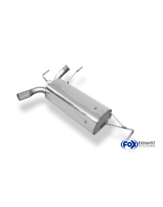 Peugeot 206 RC Silenziatore posteriore – 1x76 Tipo 10 (Cod. F-PE021087-007)