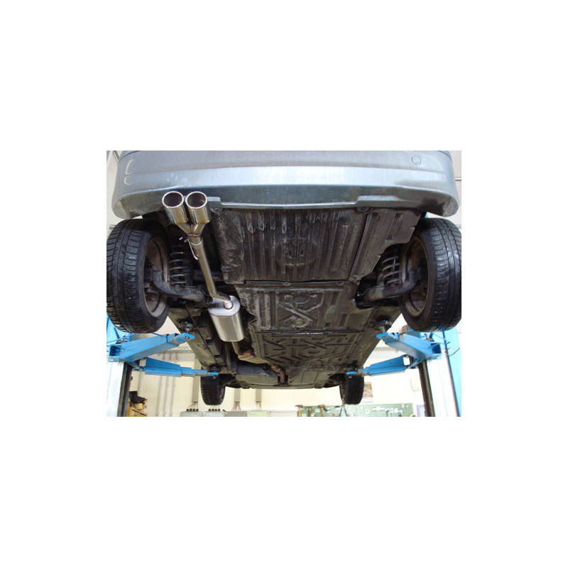Mercedes A-Class W168 diesel Silenziatore posteriore – 2x88x74 Tipo 3 (Cod. F-MB020012-344)