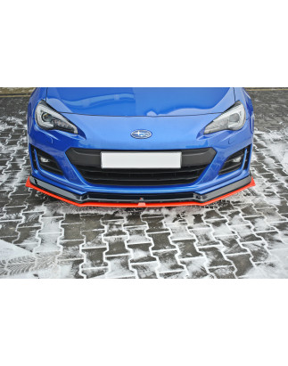 SPLITTER ANTERIORE V.5 Subaru BRZ Mk1 Facelift (Cod. M-SU-BRZ-1F-FD3RRED+FD3G)