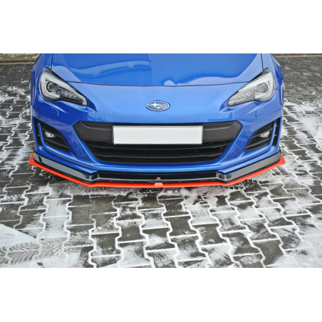 SPLITTER ANTERIORE V.5 Subaru BRZ Mk1 Facelift (Cod. M-SU-BRZ-1F-FD3RRED+FD3G)
