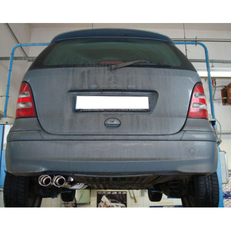 Mercedes A-Class W168 diesel Silenziatore posteriore – 2x88x74 Tipo 3 (Cod. F-MB020012-344)