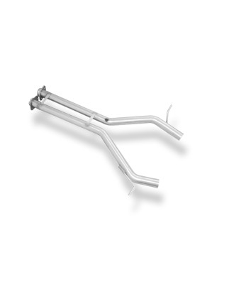 Mercedes CLS Tipo C219 Silenziatore anteriore destra e sinistra (Cod. F-MB160000-VER)