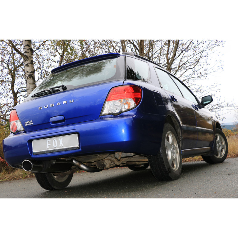 Subaru Impreza GD/ GG – berlina/ Kombi Silenziatore posteriore – 1 (Cod. F-SU040031-751)
