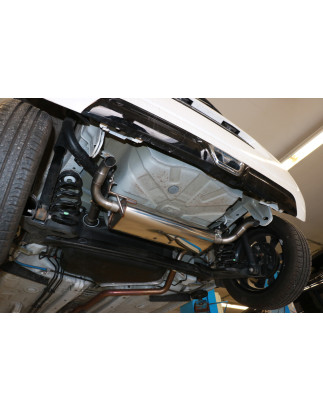 Citroen C1 II Silenziatore posteriore con uscite destra e sinistra (Cod. F-TO181005-DI)