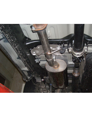 Toyota Hilux N25 – Double Cap mid silencer (Cod. F-TO141000-MSD)