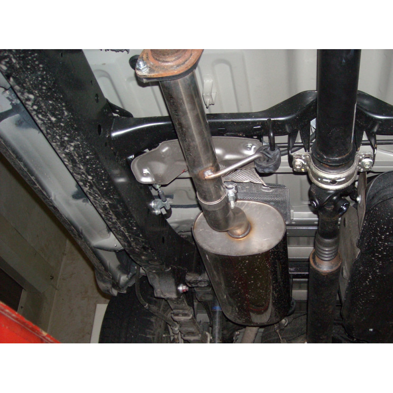 Toyota Hilux N25 – Double Cap mid silencer (Cod. F-TO141000-MSD)