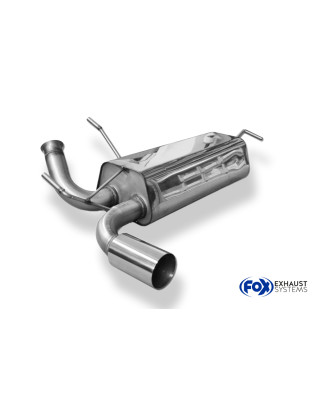 Peugeot 206 RC Silenziatore posteriore – 1x90 Tipo 10 (Cod. F-PE021087-011)