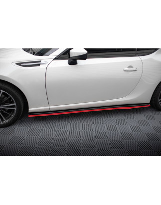 Diffusori minigonne V.2 Subaru BRZ Mk1 / Mk1 Facelift / Toyota GT86 Facelift (Cod. M-SU-BRZ-1F-SD1RR