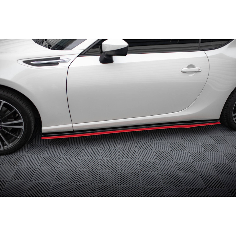 Diffusori minigonne V.2 Subaru BRZ Mk1 / Mk1 Facelift / Toyota GT86 Facelift (Cod. M-SU-BRZ-1F-SD1RR