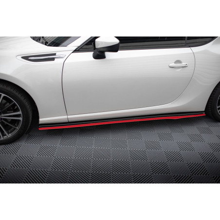 Diffusori minigonne V.2 Subaru BRZ Mk1 / Mk1 Facelift / Toyota GT86 Facelift (Cod. M-SU-BRZ-1F-SD1RR