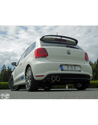VW Polo 6R – WRC Silenziatore posteriore 63,5mm – 2x90 Tipo 16 (Cod. F-VW044061-132)