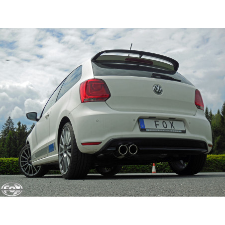 VW Polo 6R – WRC Silenziatore posteriore 63,5mm – 2x90 Tipo 16 (Cod. F-VW044061-132)