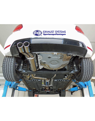 VW Polo 6R – WRC Silenziatore posteriore 63,5mm – 2x90 Tipo 16 (Cod. F-VW044061-132)