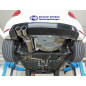 VW Polo 6R – WRC Silenziatore posteriore 63,5mm – 2x90 Tipo 16 (Cod. F-VW044061-132)