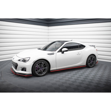 Diffusori minigonne V.2 Subaru BRZ Mk1 / Mk1 Facelift / Toyota GT86 Facelift (Cod. M-SU-BRZ-1F-SD1RR