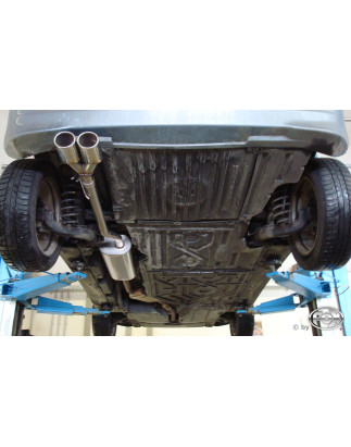 Mercedes A-Class W168 diesel Silenziatore posteriore – 2x70 Tipo 13 (Cod. F-MB020012-066)