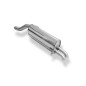 Seat Ibiza V – KJ silenziatore posteriore – terminali di scarico diesel look (2x4 (Cod. F-SE0240
