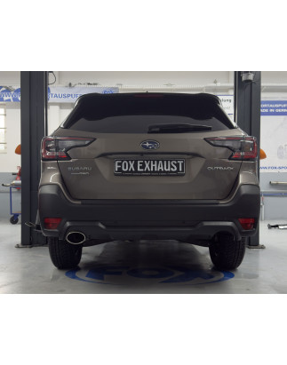 Subaru Outback – BT Silenziatore posteriore – tailpipe: 140x90 Tipo 44 (Cod. F-SU063001-751)