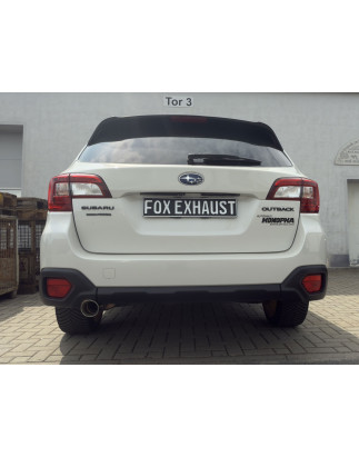 Subaru Outback BS Silenziatore posteriore – tailpipe: 1x90 Tipo 25 (Cod. F-SU064001-291)