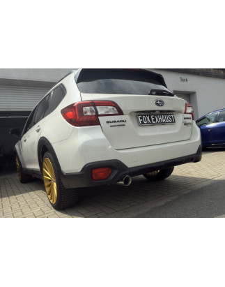 Subaru Outback BS Silenziatore posteriore – tailpipe: 1x90 Tipo 25 (Cod. F-SU064001-291)
