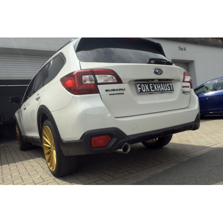 Subaru Outback BS Silenziatore posteriore – tailpipe: 1x90 Tipo 25 (Cod. F-SU064001-291)