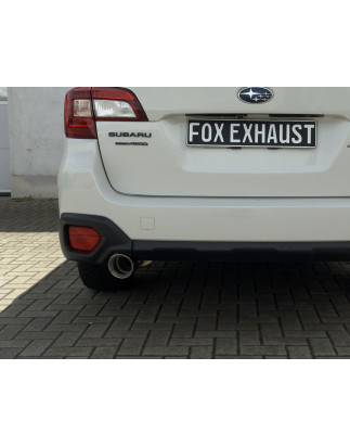 Subaru Outback BS Silenziatore posteriore – tailpipe: 1x100 Tipo 25 (Cod. F-SU064001-293)