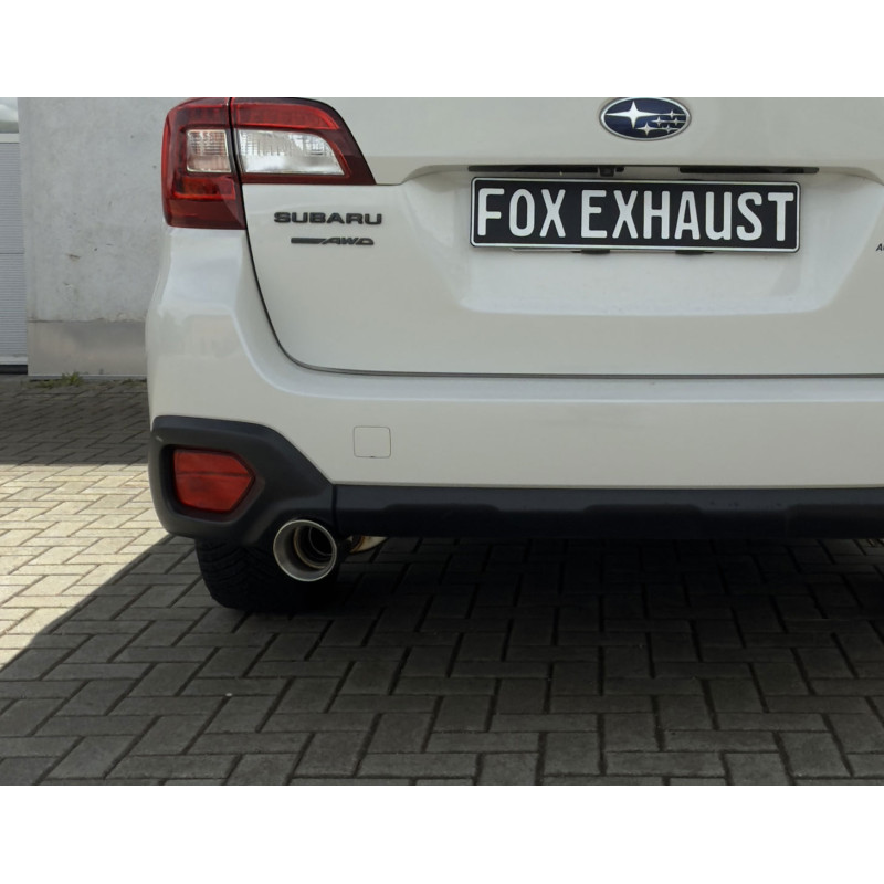 Subaru Outback BS Silenziatore posteriore – tailpipe: 1x100 Tipo 25 (Cod. F-SU064001-293)
