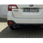 Subaru Outback BS Silenziatore posteriore – tailpipe: 1x100 Tipo 25 (Cod. F-SU064001-293)