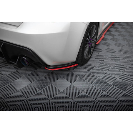 Splitters posteriori laterali V.2 Subaru BRZ Mk1 / Mk1 Facelift (Cod. M-SU-BRZ-1F-RSD1RRED+RSD1G)
