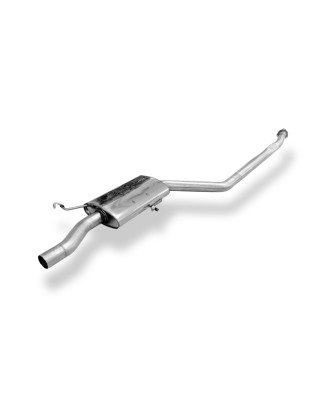 Audi 100 quattro Tipo C3/ Audi 200 Tipo 44Q Silenziatore anteriore (Cod. F-AU070060-VSD)
