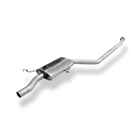 Audi 100 quattro Tipo C3/ Audi 200 Tipo 44Q Silenziatore anteriore (Cod. F-AU070060-VSD)