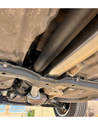 Audi 100 quattro Tipo C3/ Audi 200 Tipo 44Q Silenziatore anteriore (Cod. F-AU070060-VSD)
