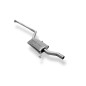 Audi 100 quattro Tipo C3/ Audi 200 Tipo 44Q Silenziatore anteriore (Cod. F-AU070060-VSD)