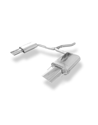 Saab 9-3 – YS3 berlina/ Cabriolet Silenziatore posteriore destra e sinistra (Cod. F-SA013003-595)
