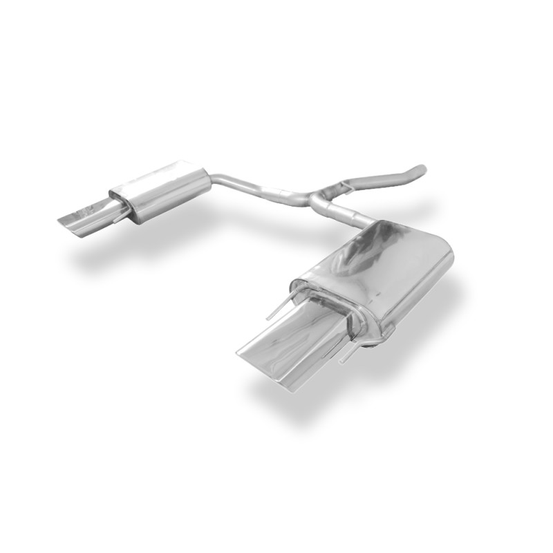 Saab 9-3 – YS3 berlina/ Cabriolet Silenziatore posteriore destra e sinistra (Cod. F-SA013003-595)