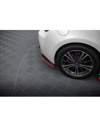 Splitters posteriori laterali V.2 Subaru BRZ Mk1 / Mk1 Facelift (Cod. M-SU-BRZ-1F-RSD1RRED+RSD1G)