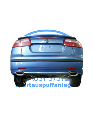 Saab 9-3 – YS3 berlina/ Cabriolet Silenziatore posteriore destra e sinistra (Cod. F-SA013003-595)