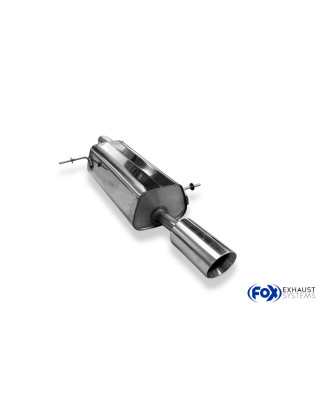 Ford Fiesta MK8 – JHH Silenziatore posteriore – 1x100 Tipo 25 (Cod. F-FO014001-293)