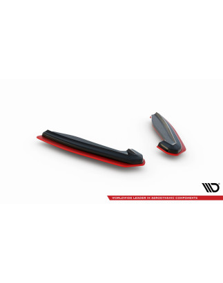 Splitters posteriori laterali V.2 Subaru BRZ Mk1 / Mk1 Facelift (Cod. M-SU-BRZ-1F-RSD1RRED+RSD1G)