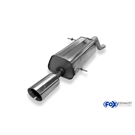 Ford Fiesta MK8 – JHH Silenziatore posteriore – 1x100 Tipo 25 (Cod. F-FO014001-293)