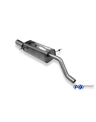 Ford Fiesta MK8 – JHH Silenziatore posteriore – 1x100 Tipo 25 (Cod. F-FO014001-293)