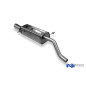 Ford Fiesta MK8 – JHH Silenziatore posteriore – 1x100 Tipo 25 (Cod. F-FO014001-293)