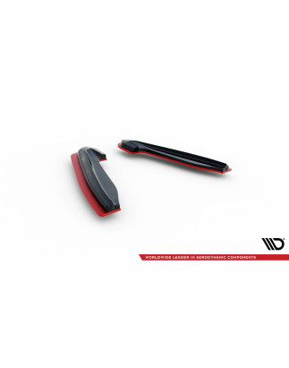 Splitters posteriori laterali V.2 Subaru BRZ Mk1 / Mk1 Facelift (Cod. M-SU-BRZ-1F-RSD1RRED+RSD1G)