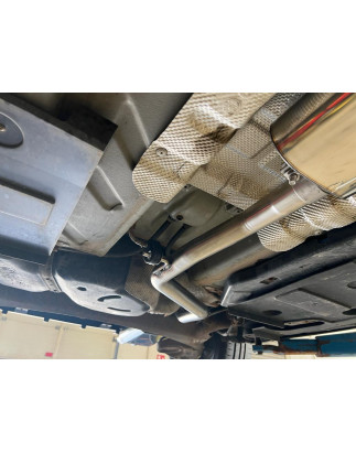 Fiat 500/ 500C Silenziatore anteriore (Cod. F-FI150010-VSD)