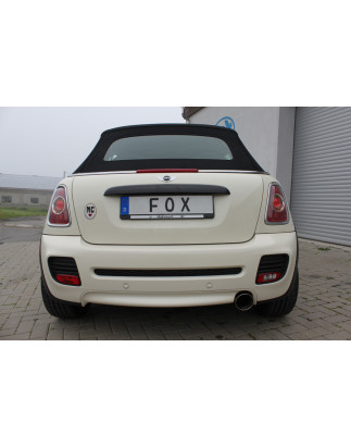Mini One R57 – cabrio Silenziatore posteriore – 1x100 Tipo 25 (Cod. F-MN021041-293)