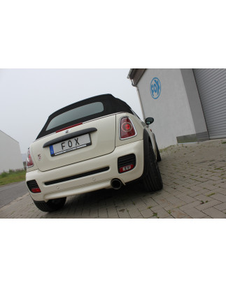 Mini One R57 – cabrio Silenziatore posteriore – 1x100 Tipo 25 (Cod. F-MN021041-293)