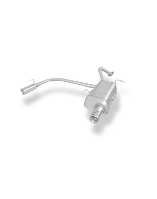 Nissan Micra K11 Silenziatore posteriore con uscite destra e sinistra (duplex) – 1x80 tipo (Cod. F