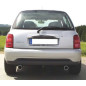 Nissan Micra K11 Silenziatore posteriore con uscite destra e sinistra (duplex) – 1x80 tipo (Cod. F
