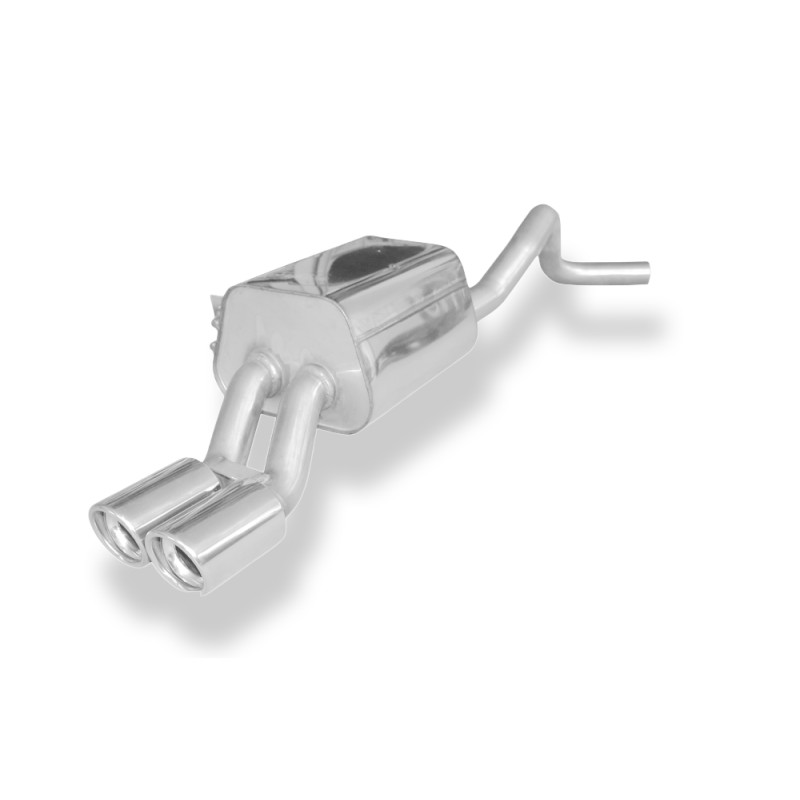 Renault Megane III Schrägheck/ coupé Silenziatore posteriore – 2x80 t (Cod. F-RE082002-150)
