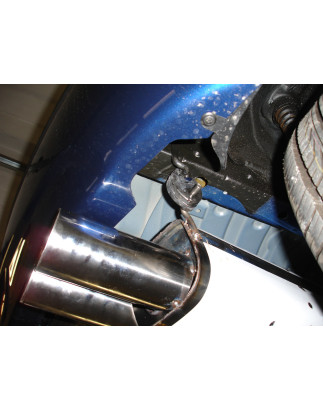 Hyundai Getz – 3/5 doors Silenziatore posteriore con uscite destra e sinistra (duplex) – 1x (Cod